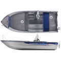 Алюминиевая лодка Linder Sportsman 445 CATCH в Сочи