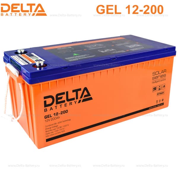 Аккумуляторная батарея Delta GEL 12-200 в Сочи