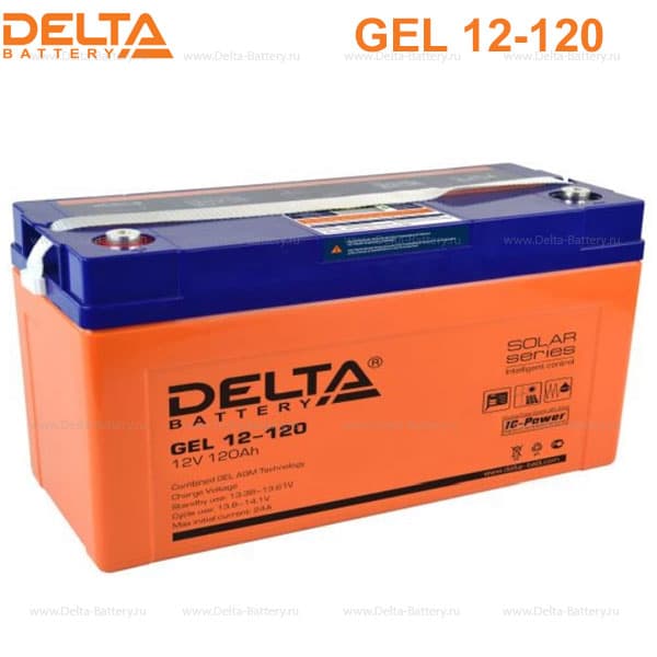 Аккумуляторная батарея Delta GEL 12-120 в Сочи